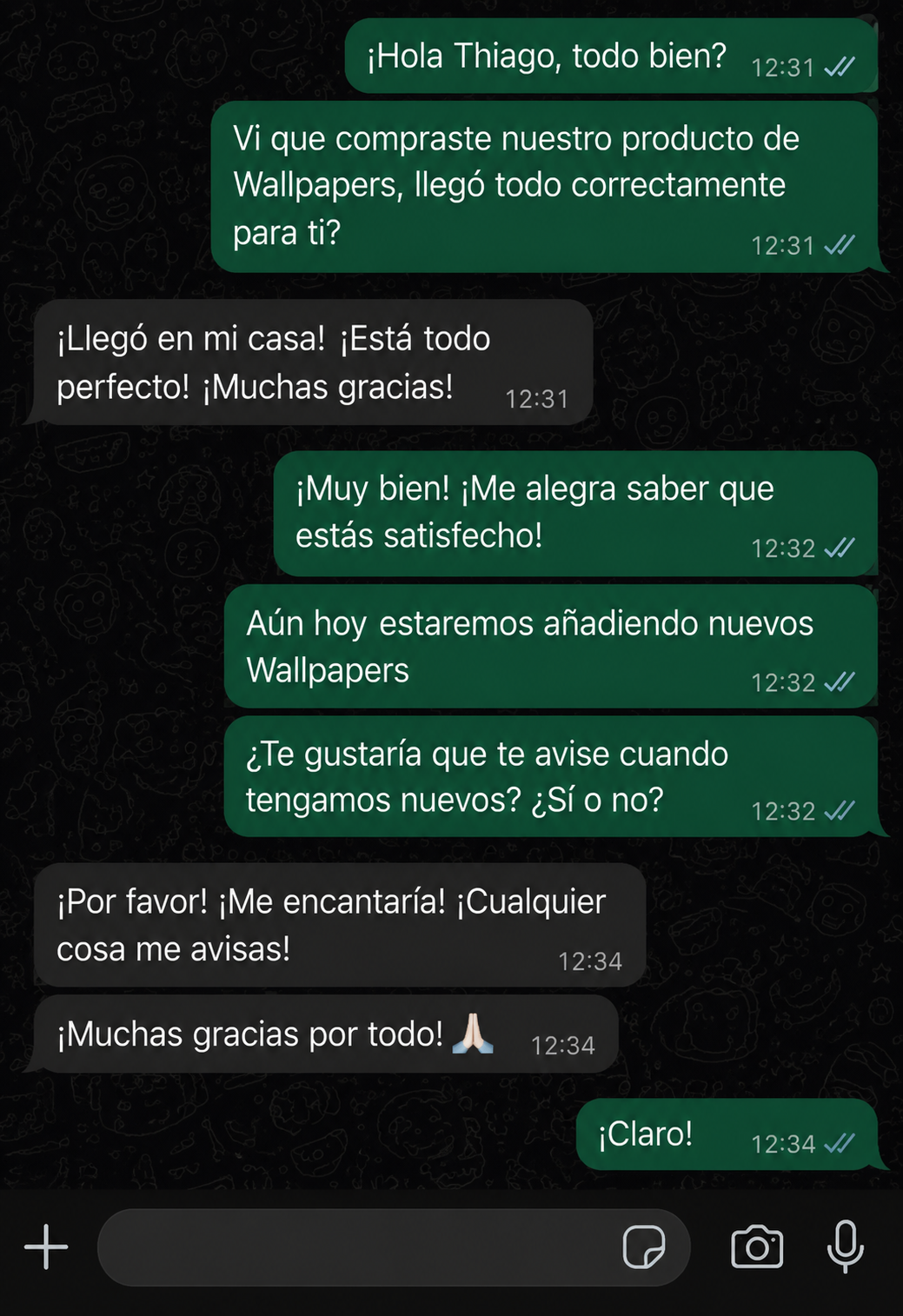Testimonio Thiago